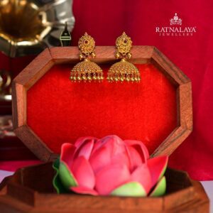 Beautiful work jhumkas for Wedding Session