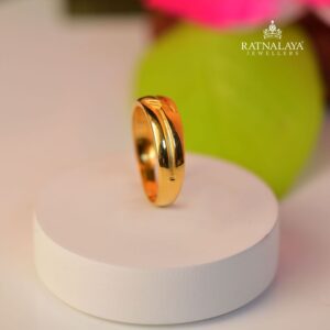 Flash Men's Gold Ring