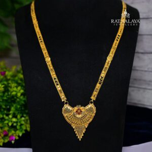 Heart Shaped Floret Mangalsutra GOLD