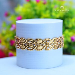 Plan Gold Gents Bracelet