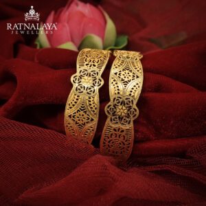 2pc Patla Bangles Gold 22k