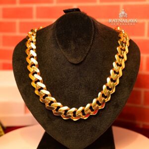 Mackness 18K Heavy Big GOLDEN Chain