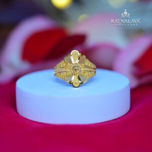 Three Layer Flower Ring for Women