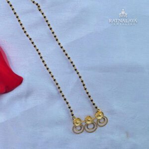 Short Mangalsutra Three line GOLD