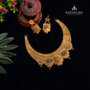 Wedding Necklace set GOLD 22k