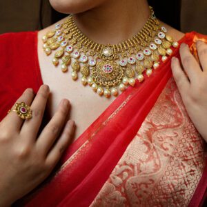 DULHAN WEDDING NECKLACE SET