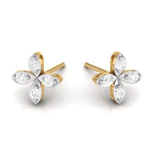 FOUR LEAF FANCY STUDS FOR WOMEN