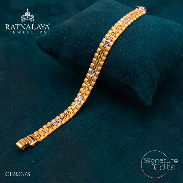 Saudi Design 22k Pure Gold Bracelet