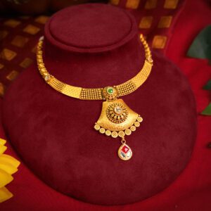 AUSPIA GOLD NECKLACE FOR WOMEN