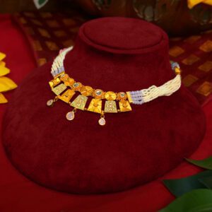 AUSPIA GOLD NECKLACE FOR WOMEN