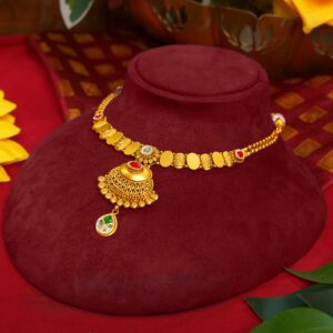 AUSPIA GOLD NECKLACE FOR WOMEN