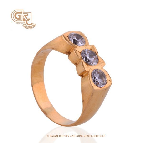 Triple Stone Ring