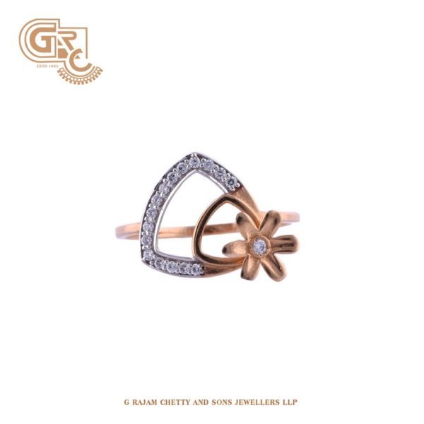 Triad Flower Ring