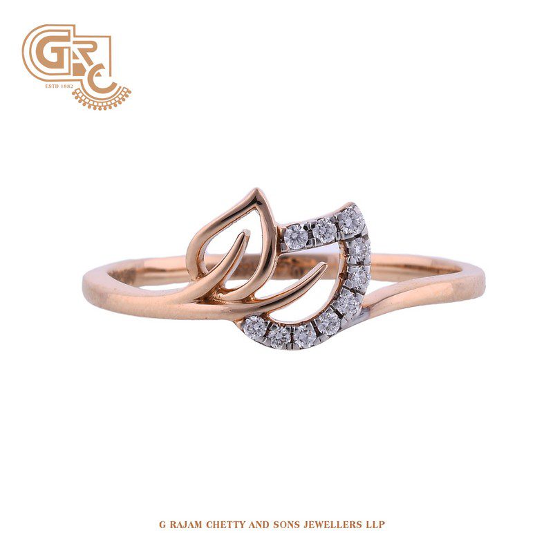 Twin leaf ring
