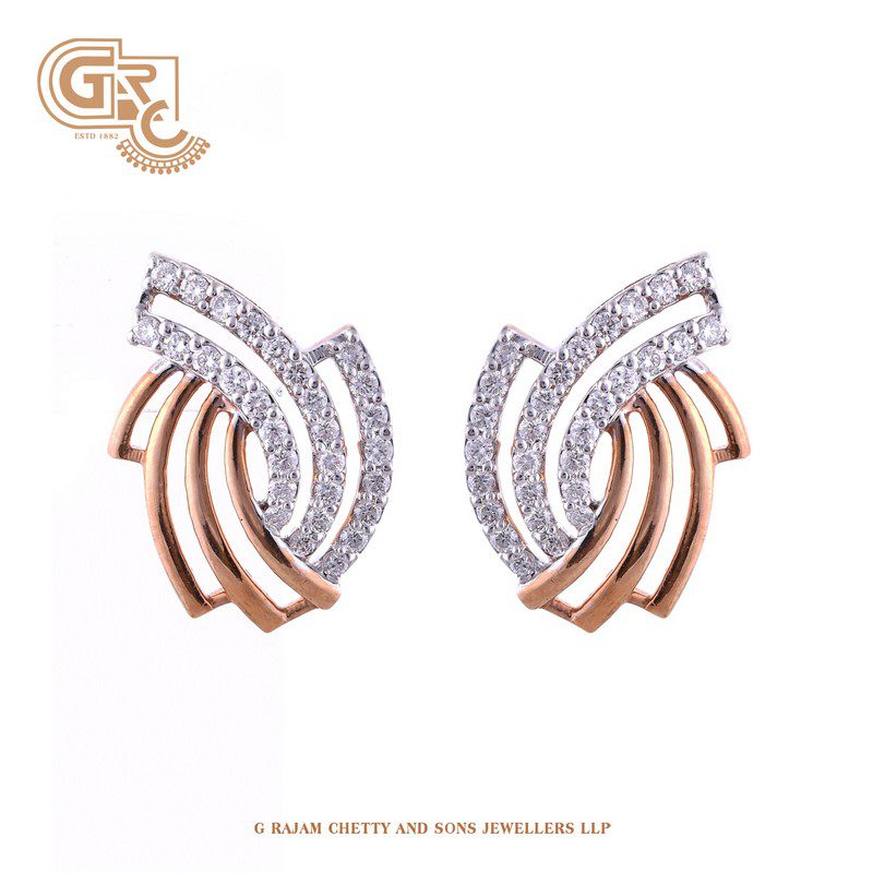 Fancy diamond earrings
