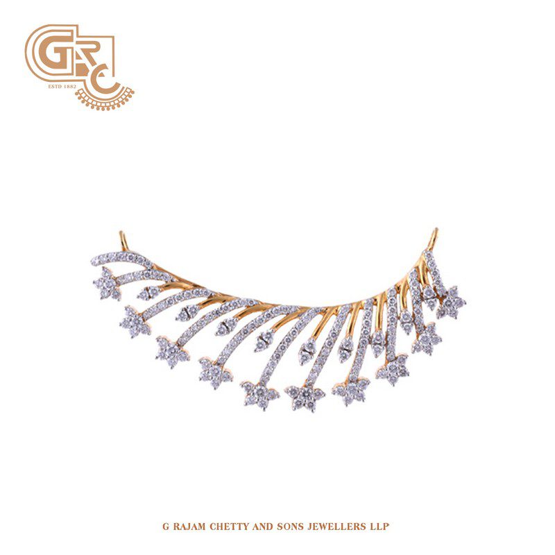 Stellar diamond pendant