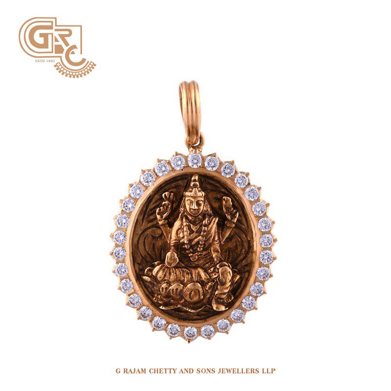 Antique lakshmi pendant
