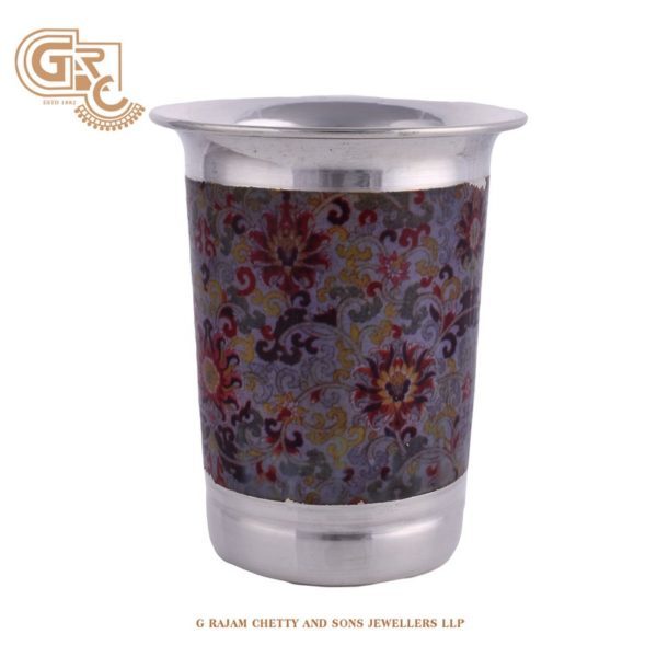 Fancy Silver Tumblers