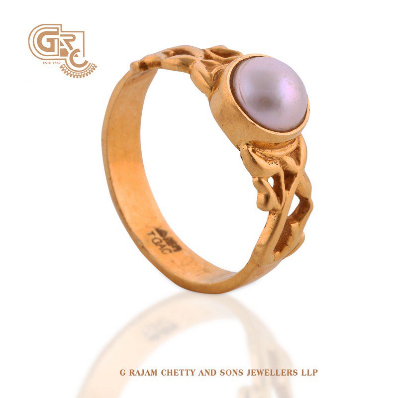 Earthy Pearl Ring