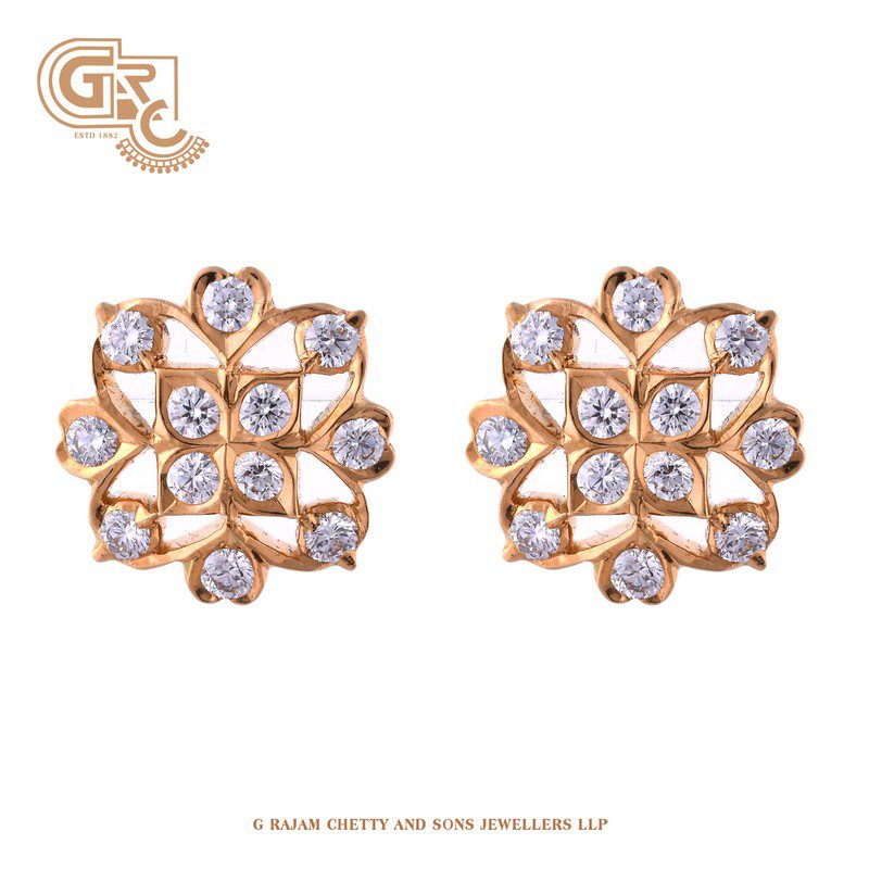 Engaging diamond earrings