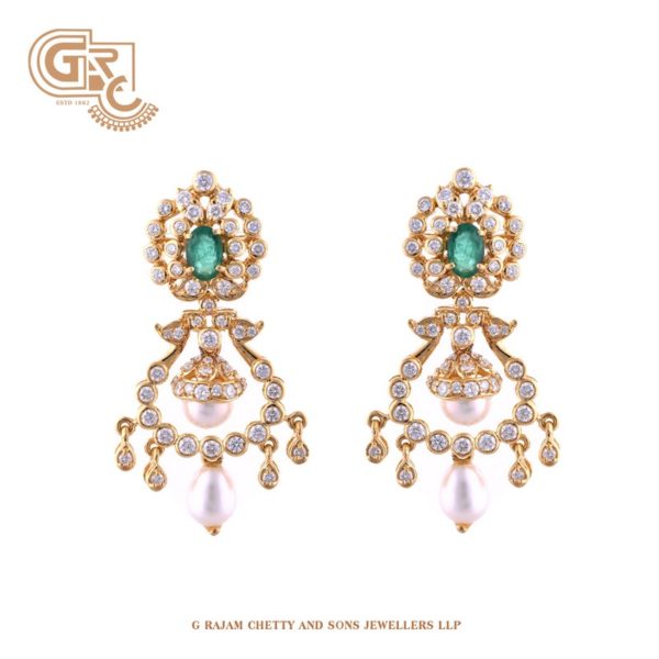 Dreamy diamond earrings