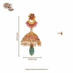 Traditional Jimikki Model 22K Gold Drop Stud