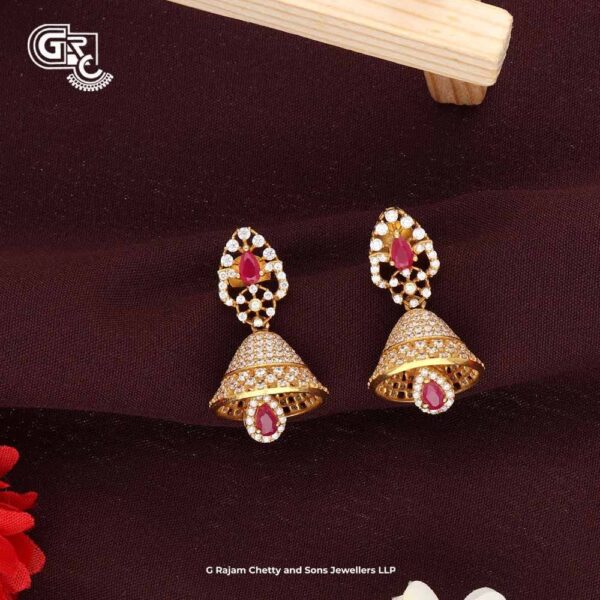 Stone Jimikki Model 22K Gold Drop Stud