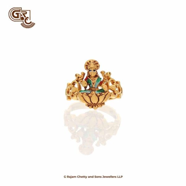 Mahalakshmi 22K Gold Ring