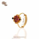 Pink Floral Ladies Ring