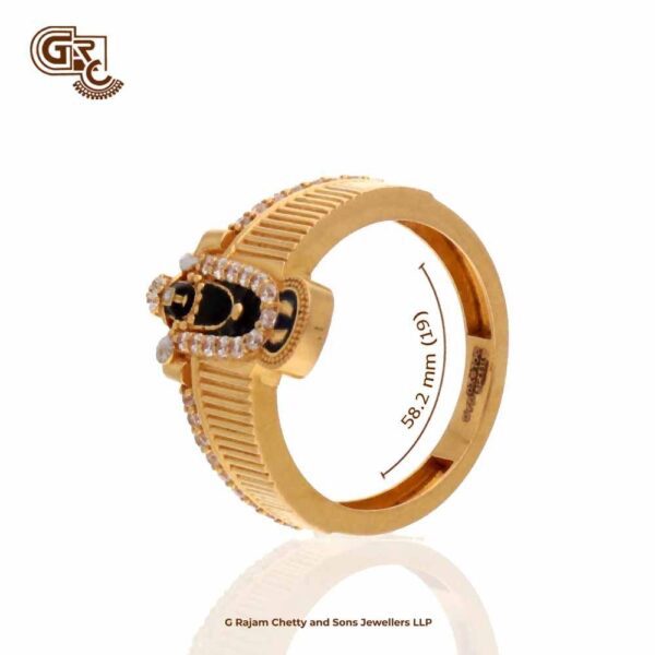 God Perumal Stone Gents Ring