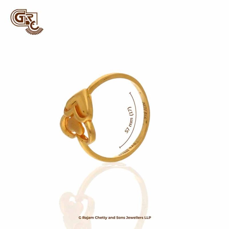 Hearten Vertical Pair Ladies Ring