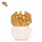 Vinayaga Divine Floral Gents Ring