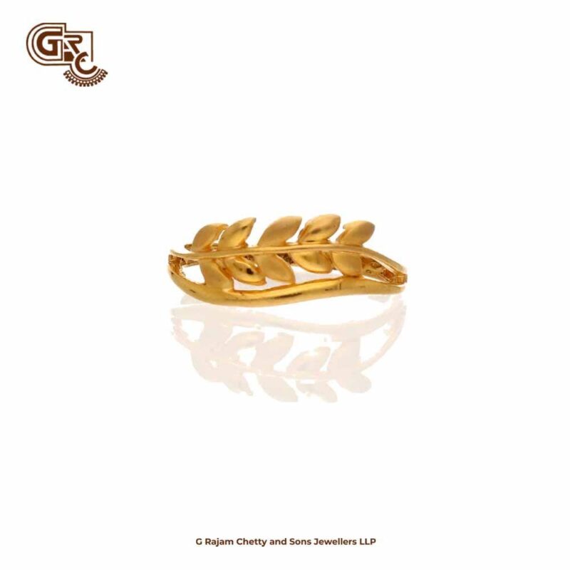 Olive Leaf Ladies Ring