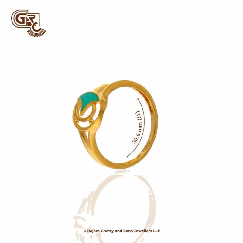 Exquisite Circle Color Ladies Ring