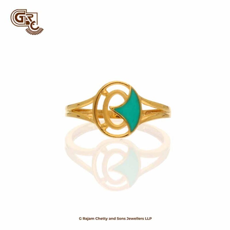 Exquisite Circle Color Ladies Ring