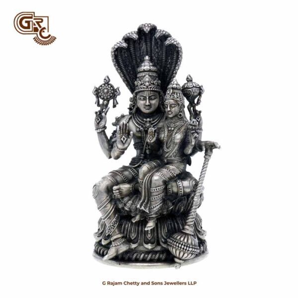 Lord Vishnu Lakshmi Devi Idol