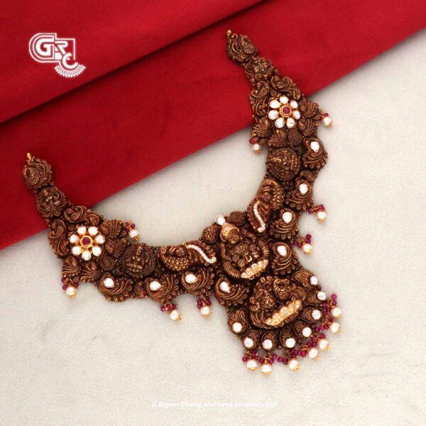 Antique Elegant Lakshmi Necklace