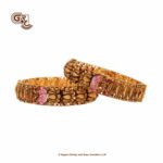 Explore Designed Lotus Floral Lakshmi Bangles