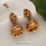 Antique Peacock Jimikki Earring