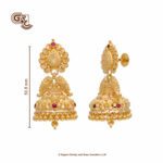 Thilagam Floral Jimikki Earring