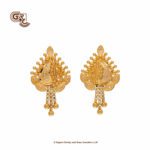 Floral Thilagam Drops Earring