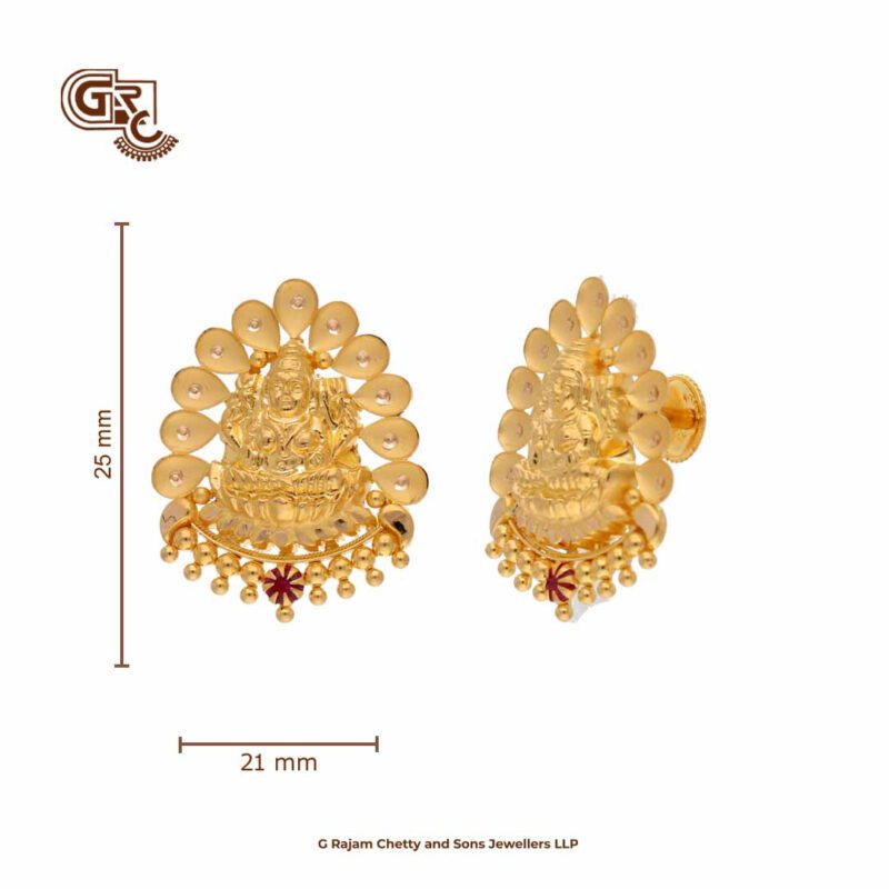 Lakshmi Floral Fancy Earring