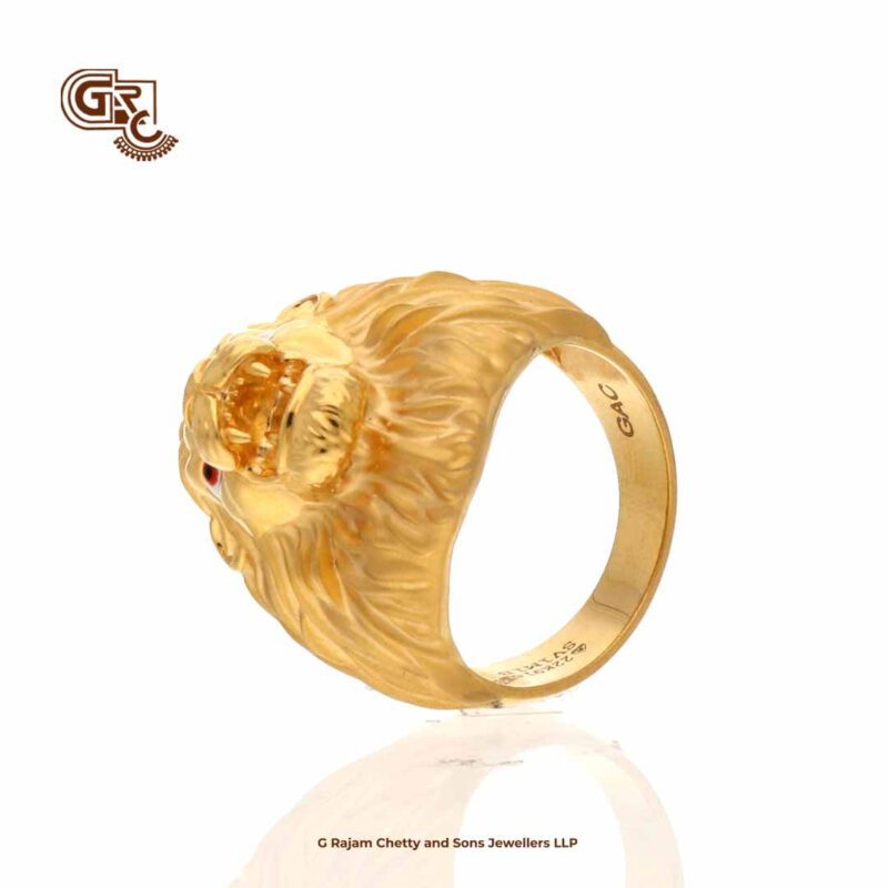 Lion Face Fancy Ring