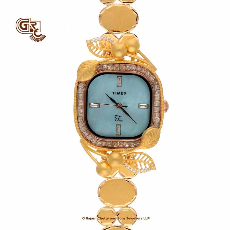 Floral Elegant Square Women Fancy Watch