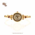 Elegant Bangle Round Women Fancy Watch