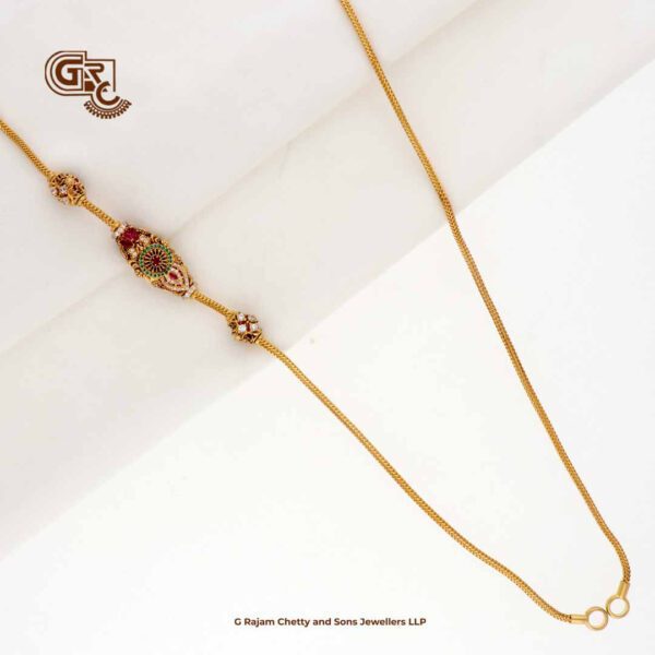 Uniques Glittering Stone Magappu Thali Chain