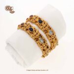 Navarathna Stones Luxury Traditional Bangle