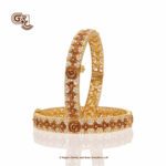 Glittering Stone Antique Traditional Bangle