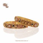 Antique Floral Uniques Kamalam Traditional Bangle