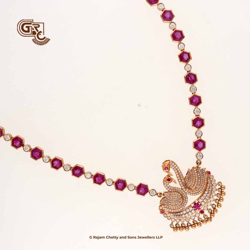 Luxury Uniques Annam Glittering Stone Necklace